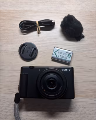 Fotocamera Sony ZV-1F Nuova e astuccio in omaggio