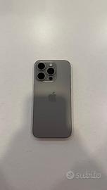 iPhone 15 Pro, 256 GB - Colore Titanio