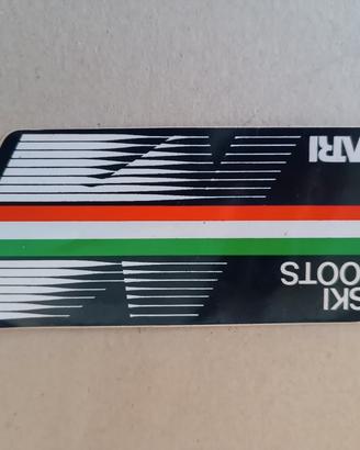 adesivo vintage anni 70 Molinari 