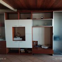 Mobile soggiorno libreria  porta TV in legno