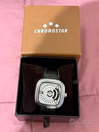 Chronostar Archimede in acciaio orologio