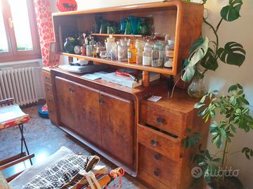 Mobili modernariato in radica