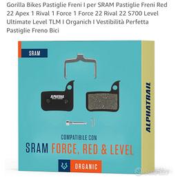 Pastiglie freni bicicletta + Catena SRAM 11SPEED