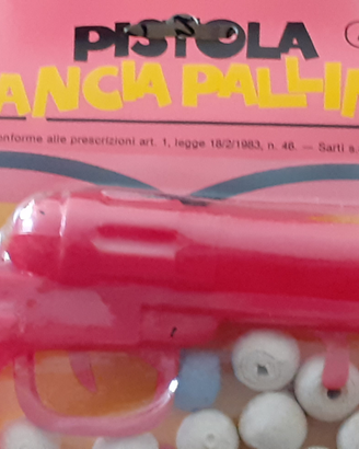 Pistola lancia palline anni 70/80