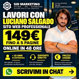 Sito web professionale fino a 5 pagine - 149