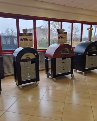 ALFA FORNI LEGNA GAS ELETTRICI REFRATTARI CARRELLO