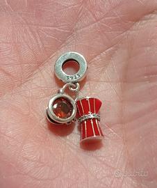 charm argento s925 caffettiera e tazzina 