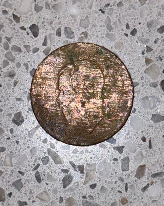 Moneta romana antica in bronzo