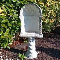 grotta nicchia madonna + base piedistallo colonna