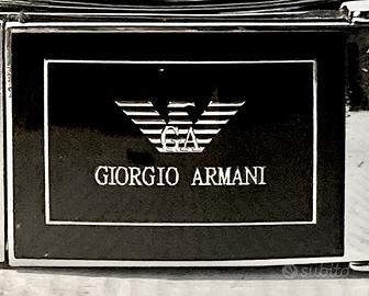 Cintura Fibbia smaltata brand GIORGIO ARMANI