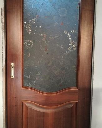 Porta scorrevole in legno
