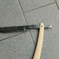 rasoio a mano libera della solingen vintage 