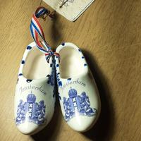 souvenir Zoccoli olandesi  ceramica 