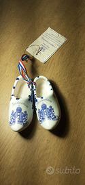 souvenir Zoccoli olandesi  ceramica 