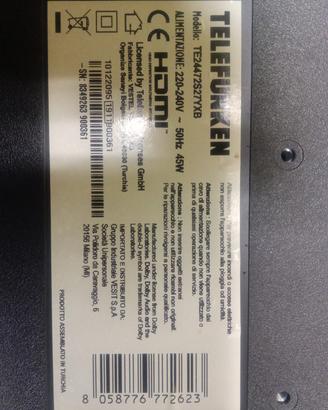 televisione Telefunken 
