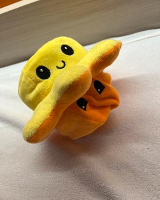 peluche doppia faccia polpo