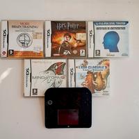 Console Nintendo 2ds nero blu + giochi