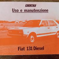 Fiat 131 libretto uso e manutenzione 