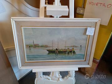 Quadro Laguna "A. Bonaldi" 1972