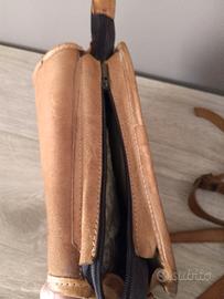 Borsa vero cuoio anni 80 uomo donna
