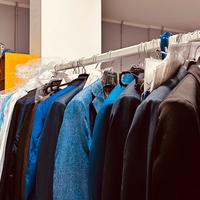 Stand Appendiabiti bianco con Rotelle