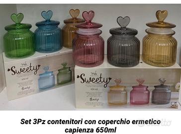 2 Confezioni contenitori  come in foto