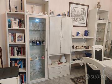 parete attrezzata per salone