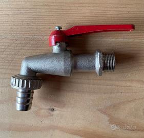 Rubinetto a sfera con portagomma - attacco 3/4"
