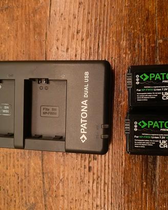 batterie patona np fw50 sony