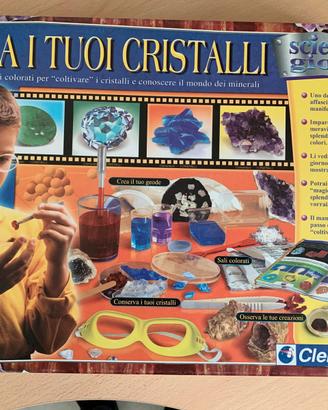 Kit Clementoni Crea i tuoi Cristalli Scienza