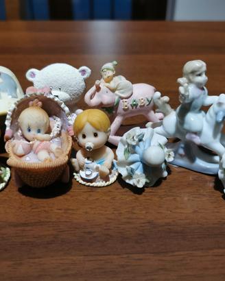 9 articoli in ceramica a tema pargoletto