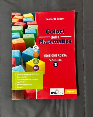 Colori della matematica Vol.3 – libro scolastico