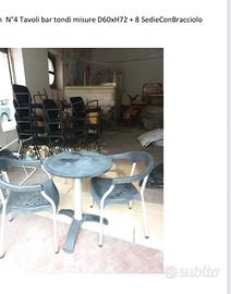 Tavoli e sedie