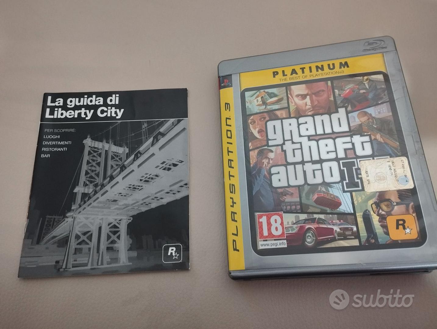 GTA 4 PER PS3 PLAYSTATION 3 - Console e Videogiochi In vendita a Bari