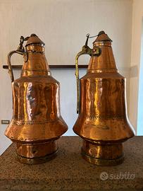 TANICHE DI RAME ANTICHE