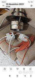 comignolo aspirafumo elettrico 