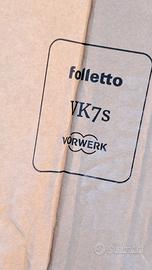 aspirapolvere lavapavimenti Folletto vk7s