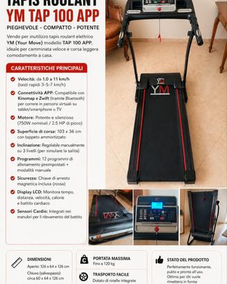 tapis roulant elettrico 