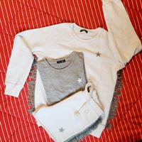 Tuta Felpa+Pantaloncino+T-shirt tg.10Y