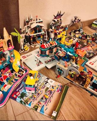 Collezione nove set Lego Friends