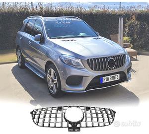 GRIGLIA MERCEDES ML W166 15- LOOK AMG GT CROMO
