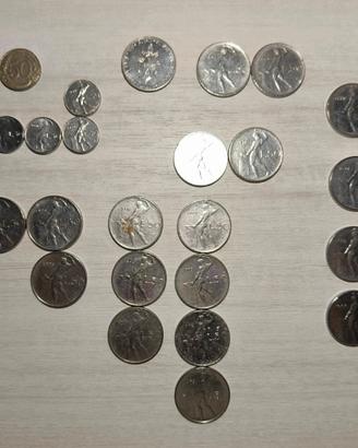 🪙 Lotto 22 monete di 50 lire italiane di 🪙 