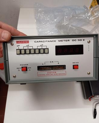 misuratore di capacità Unaohm DC 50