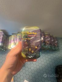 Mini Tin evoluzioni Prismatiche Umbreon