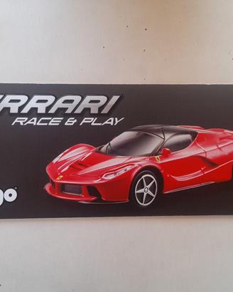 Burago cartello pubblicitario Ferrari modellini