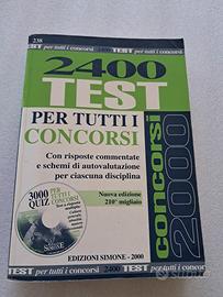 libro test per tutti j concorsi 