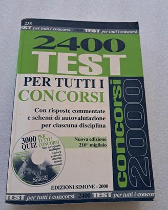 libro test per tutti j concorsi 