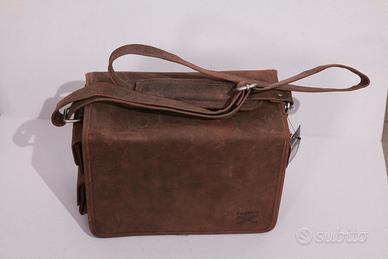 Borsa Fujifilm vintage Pelle vera