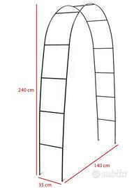 Arco per piante rampicanti 