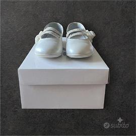 Scarpe Ballerine Cerimonia Sussy Tg 36 Bianche